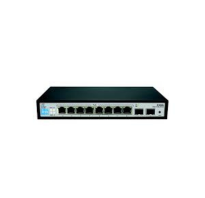 10-Port Gigabit Smart PoE Switch for Reliable Networking (DGS-F1100-10PS-E)