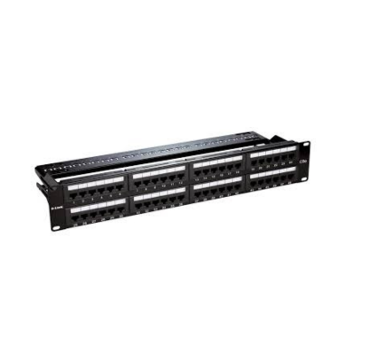 NPP-C61BLK481 48-Port Cat6 U/UTP patch panel